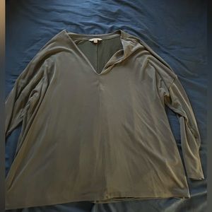 Lucky brand women shirt size xl X-Large green